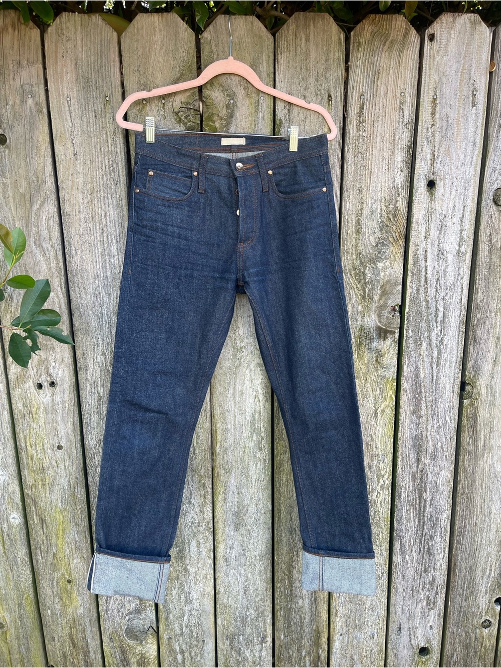 The Unbranded Brand UB101 14.5oz Raw Selvedge Indigo Denim Jeans 29